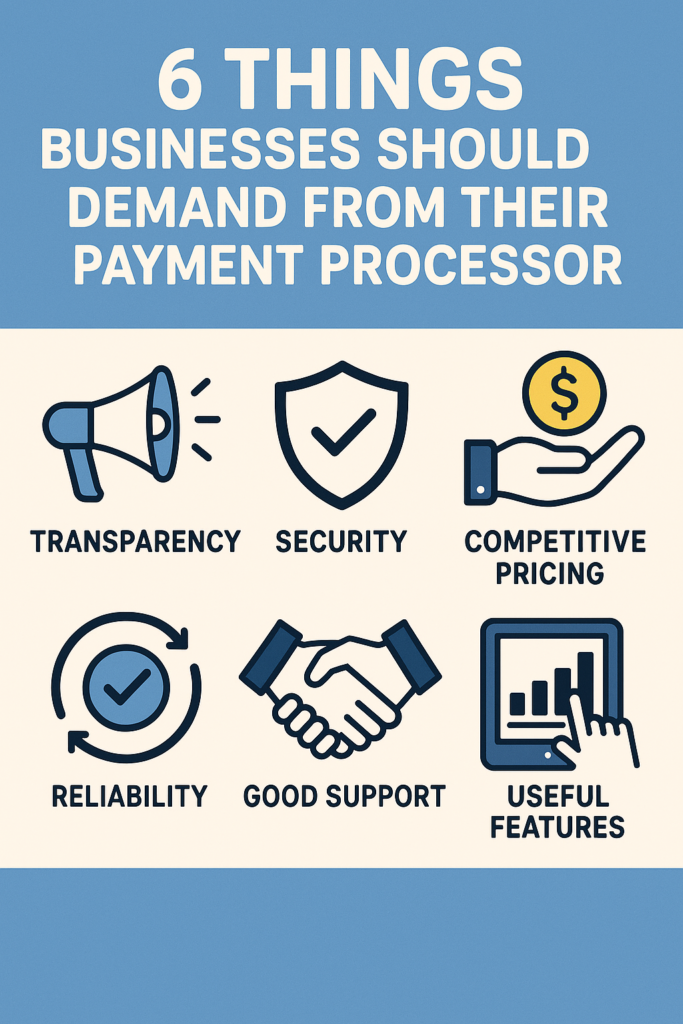 payment processor 6 things